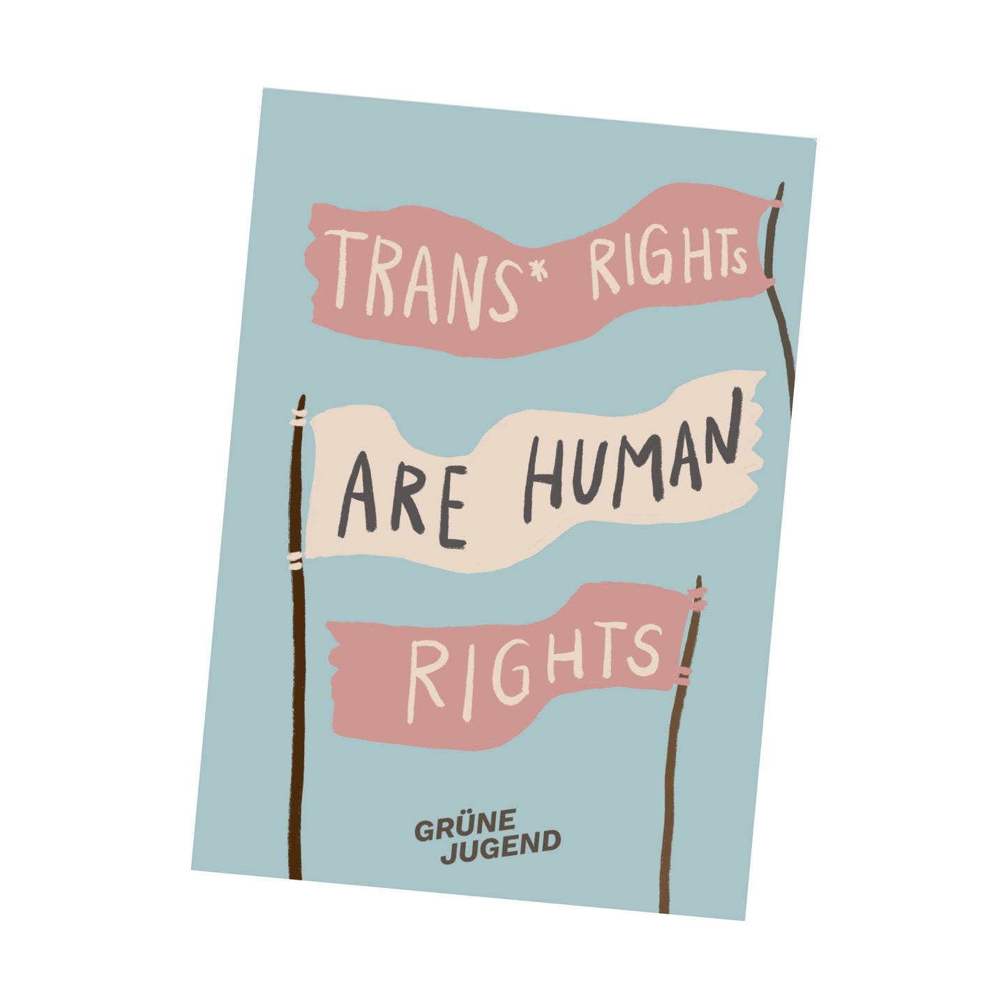 Sticker Trans rights are human rights